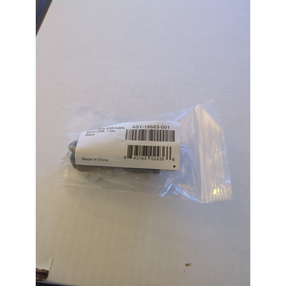 BlackBerry ASY-18683-001 New OEM Micro USB Cable 1.0m NEW
